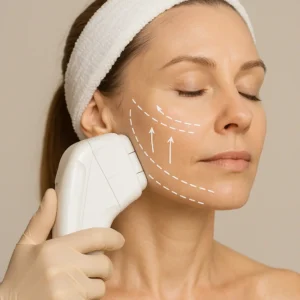Woman having HI-FU to reduce wrinkles call LA LIPO Waltham Abbey Now!