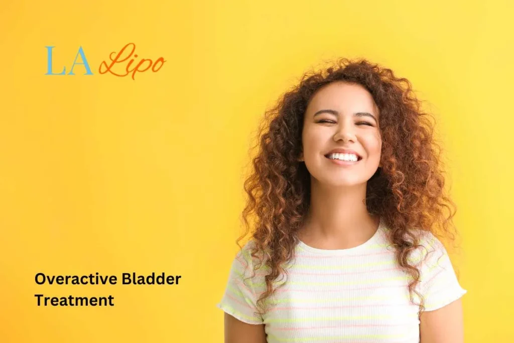 woman smiling about overactive bladder treatment Waltham Abbey solutions